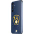 MLB Milwaukee Brewers - Solid Distressed Galaxy A35 5G Skin
